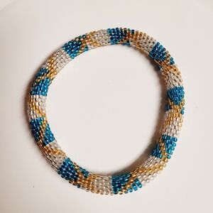 Aid Through Trade, Sashka & Co. Roll On Beaded Bracelet
